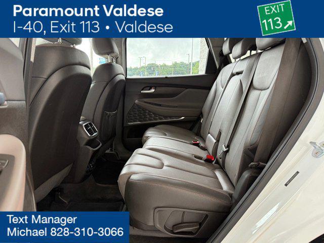 used 2019 Hyundai Santa Fe car, priced at $19,480