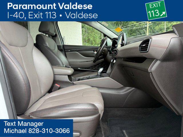 used 2019 Hyundai Santa Fe car, priced at $19,480