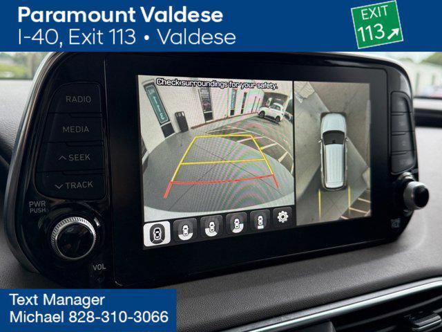 used 2019 Hyundai Santa Fe car, priced at $19,480