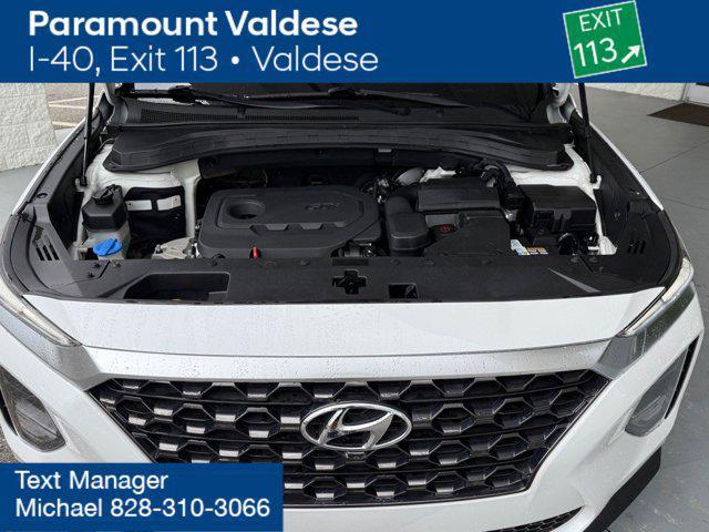 used 2019 Hyundai Santa Fe car, priced at $19,480