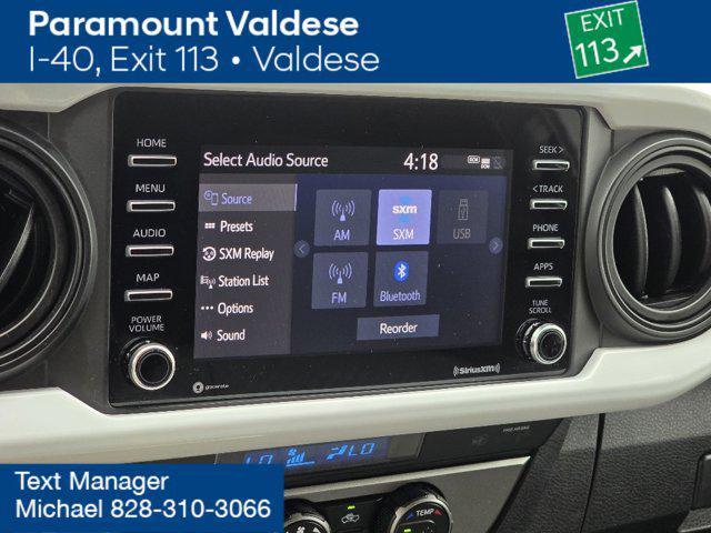 used 2023 Toyota Tacoma car, priced at $37,455