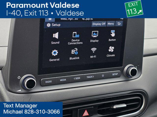 used 2022 Hyundai Kona car, priced at $20,715