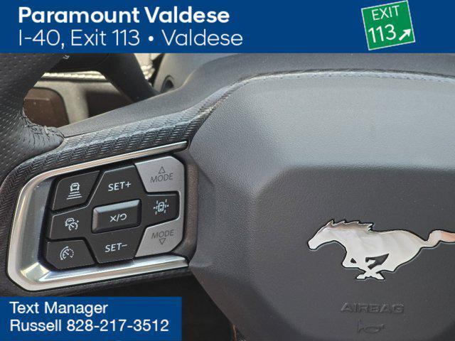 new 2025 Ford Mustang car, priced at $44,200