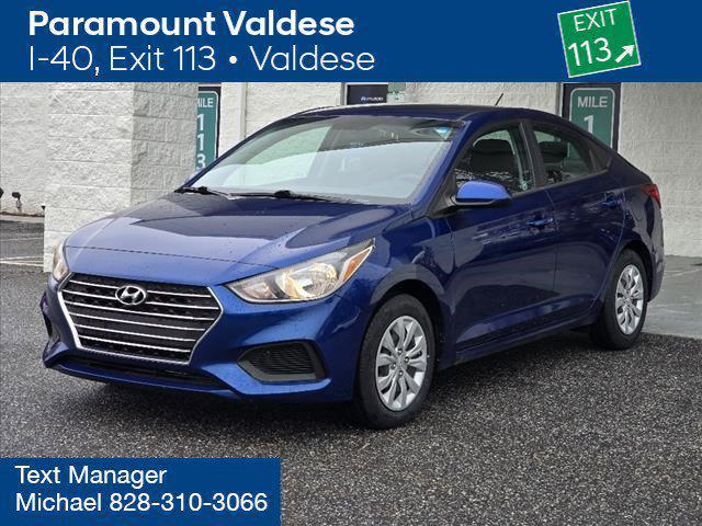 used 2022 Hyundai Accent car, priced at $15,000