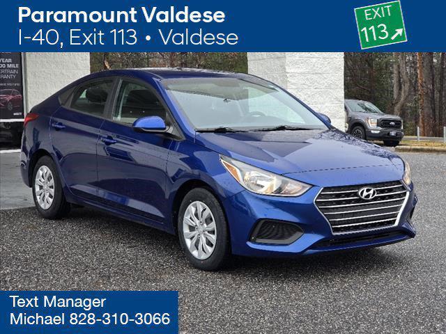 used 2022 Hyundai Accent car, priced at $15,000