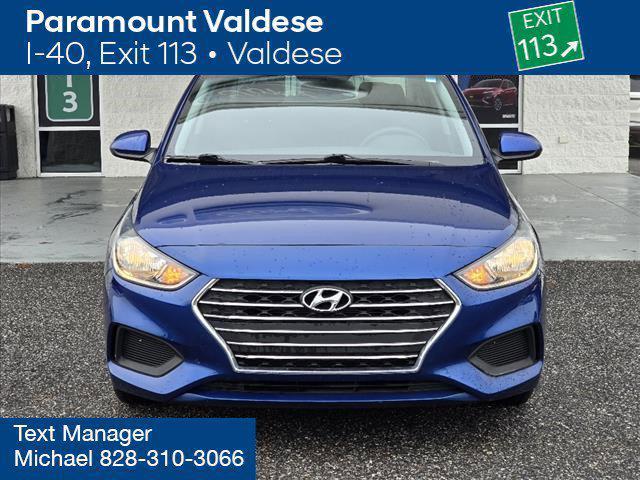 used 2022 Hyundai Accent car, priced at $15,000