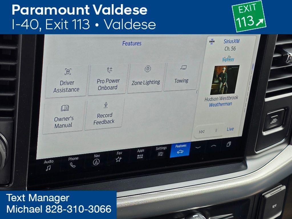 new 2025 Ford F-150 car, priced at $65,345