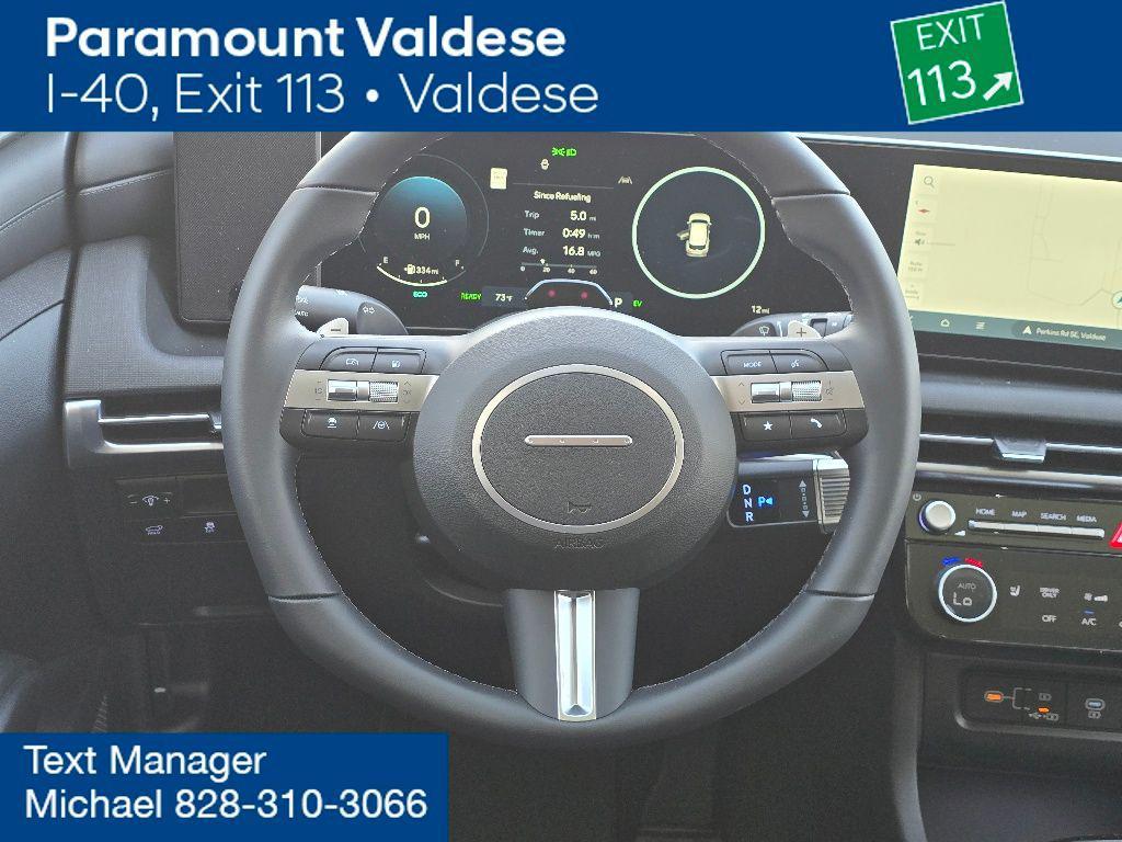 new 2025 Hyundai TUCSON Hybrid car, priced at $35,954