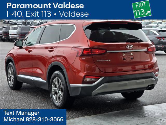 used 2020 Hyundai Santa Fe car, priced at $15,998