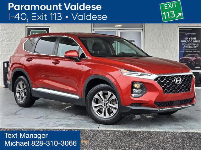 used 2020 Hyundai Santa Fe car, priced at $17,750