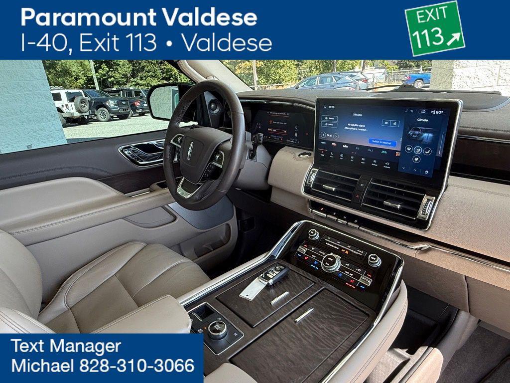 used 2024 Lincoln Navigator car, priced at $72,000