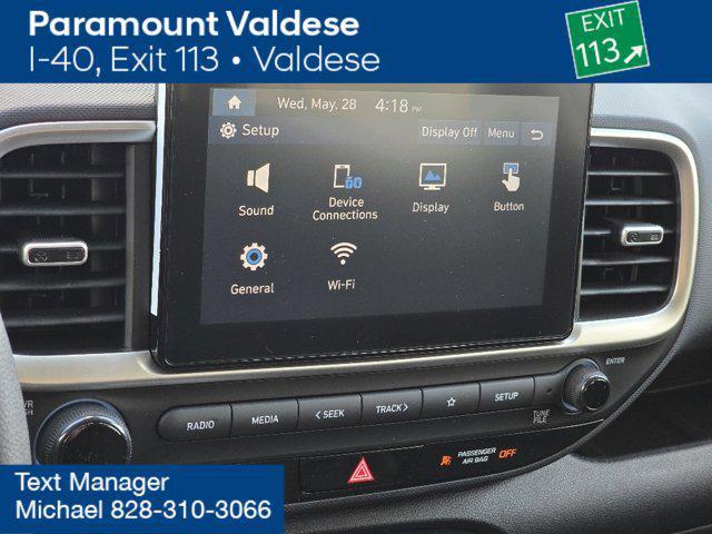 new 2025 Hyundai Venue car, priced at $21,875