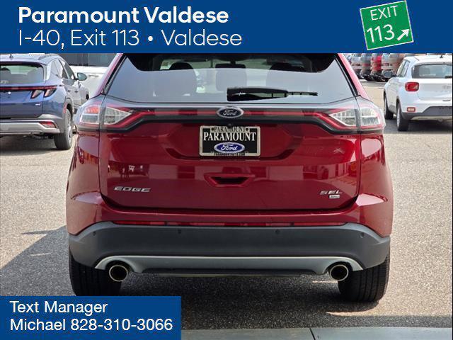 used 2018 Ford Edge car, priced at $13,963