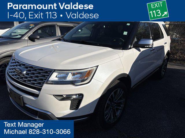 used 2018 Ford Explorer car