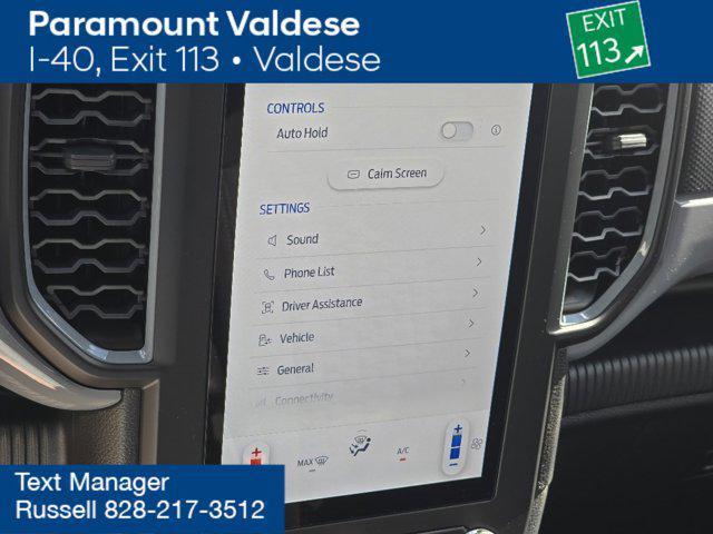 new 2025 Ford Ranger car, priced at $36,150