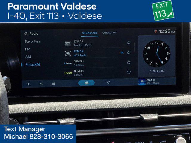 new 2025 Hyundai Tucson car, priced at $33,340