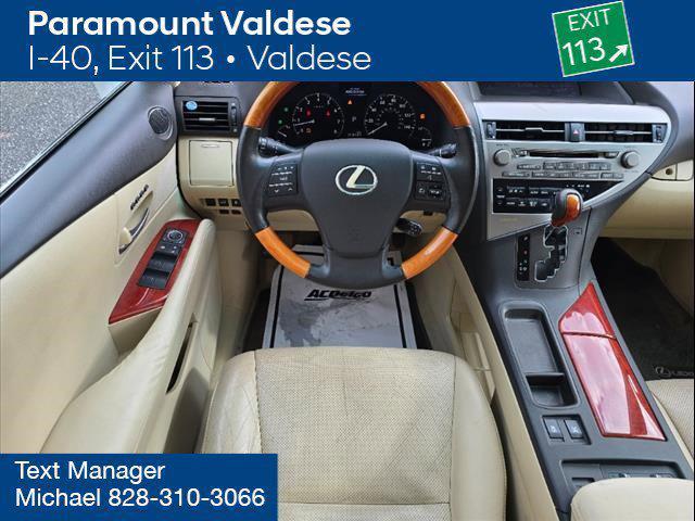 used 2010 Lexus RX 350 car, priced at $12,500