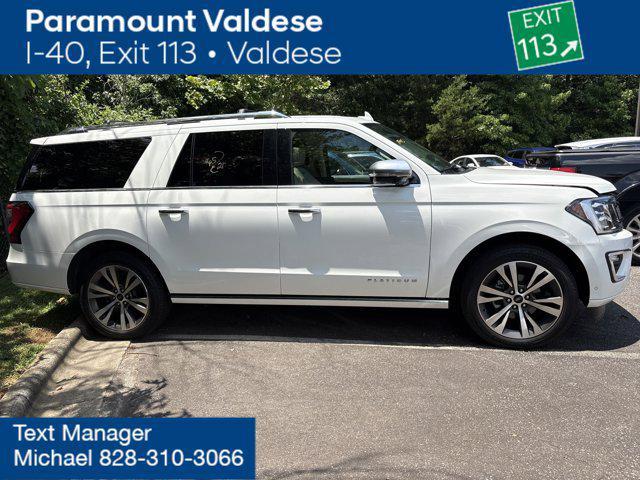 used 2021 Ford Expedition Max car, priced at $46,885