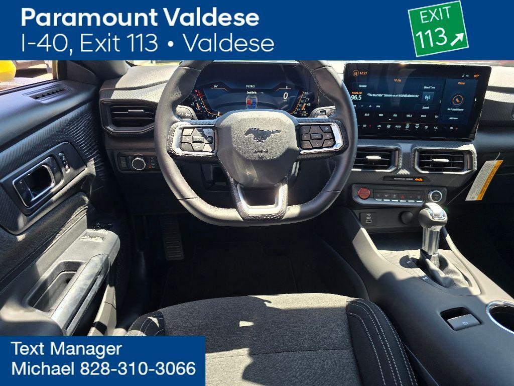 new 2025 Ford Mustang car, priced at $44,135