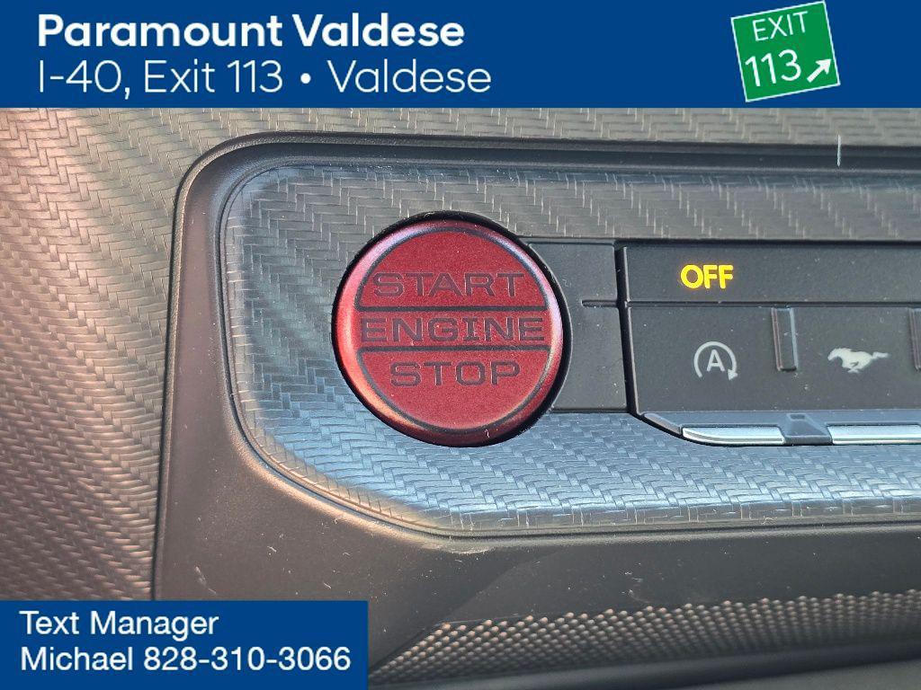 new 2025 Ford Mustang car, priced at $44,135