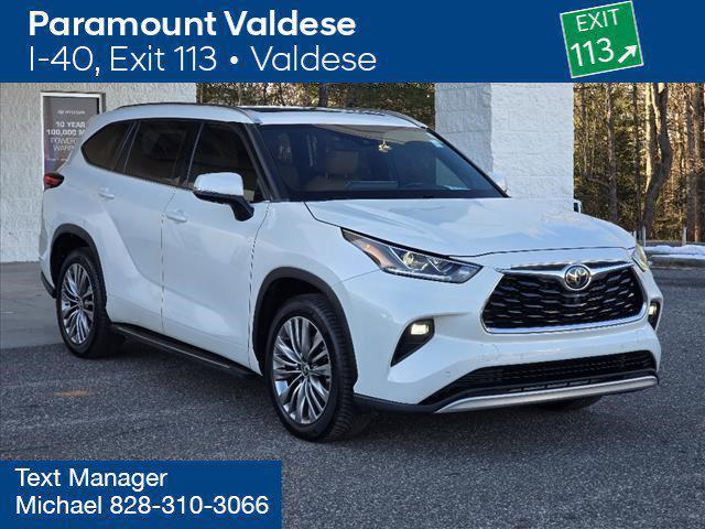 used 2020 Toyota Highlander car, priced at $29,750