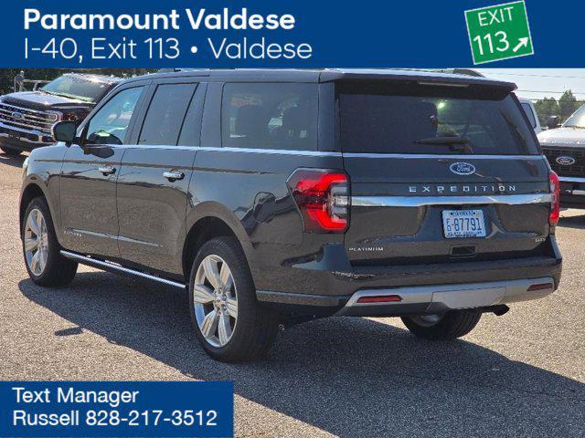 new 2024 Ford Expedition Max car, priced at $84,365