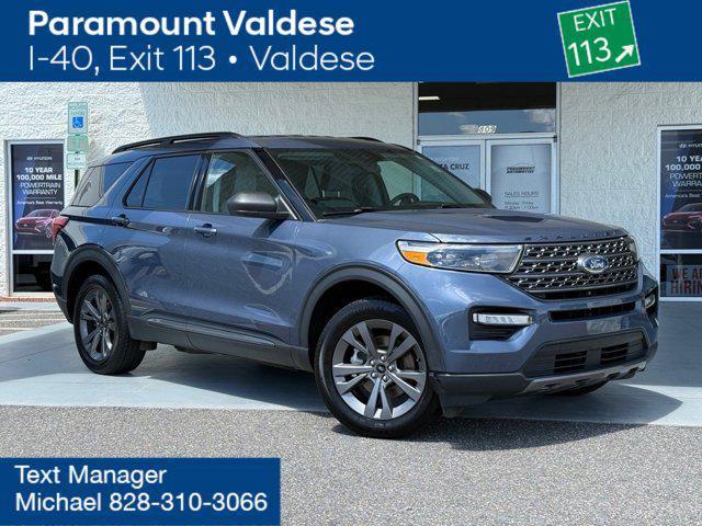 used 2021 Ford Explorer car, priced at $27,880