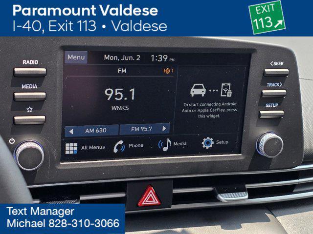 new 2025 Hyundai Elantra car, priced at $24,410