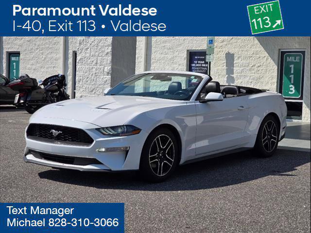 used 2021 Ford Mustang car, priced at $19,000