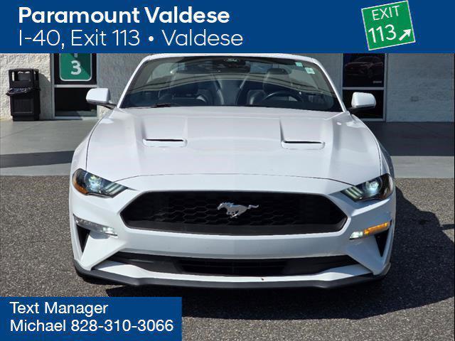 used 2021 Ford Mustang car, priced at $19,000