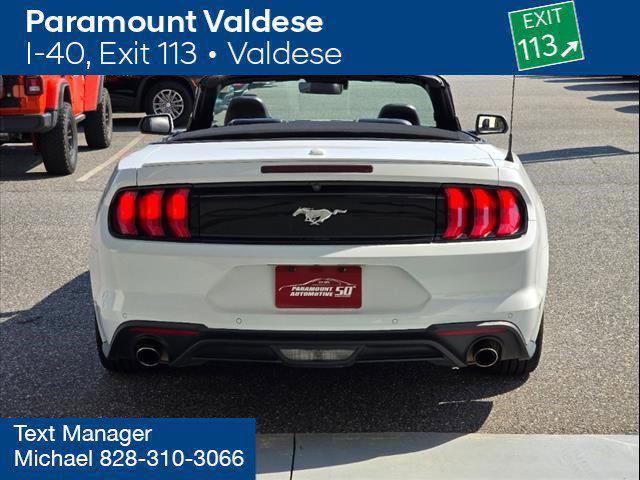 used 2021 Ford Mustang car, priced at $19,000