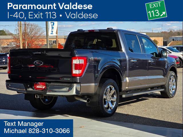 used 2021 Ford F-150 car, priced at $46,250