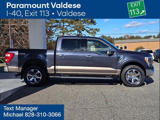 used 2021 Ford F-150 car, priced at $46,250