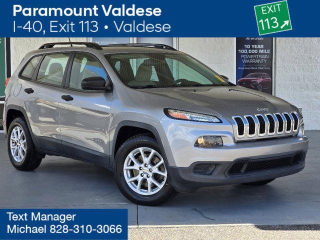 used 2016 Jeep Cherokee car, priced at $10,598