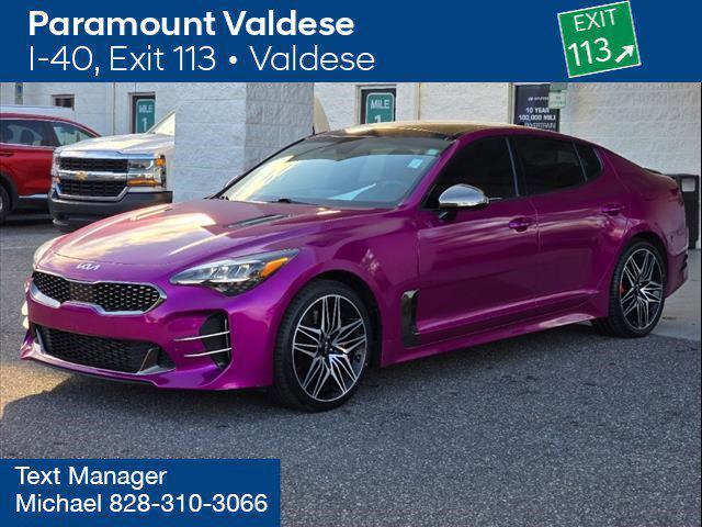 used 2022 Kia Stinger car, priced at $34,000