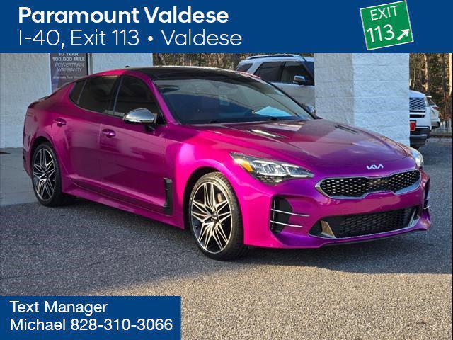 used 2022 Kia Stinger car, priced at $34,000