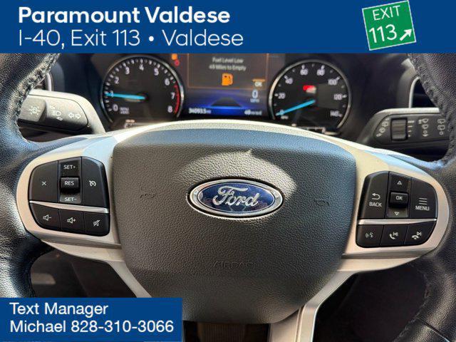 used 2022 Ford Explorer car, priced at $32,890