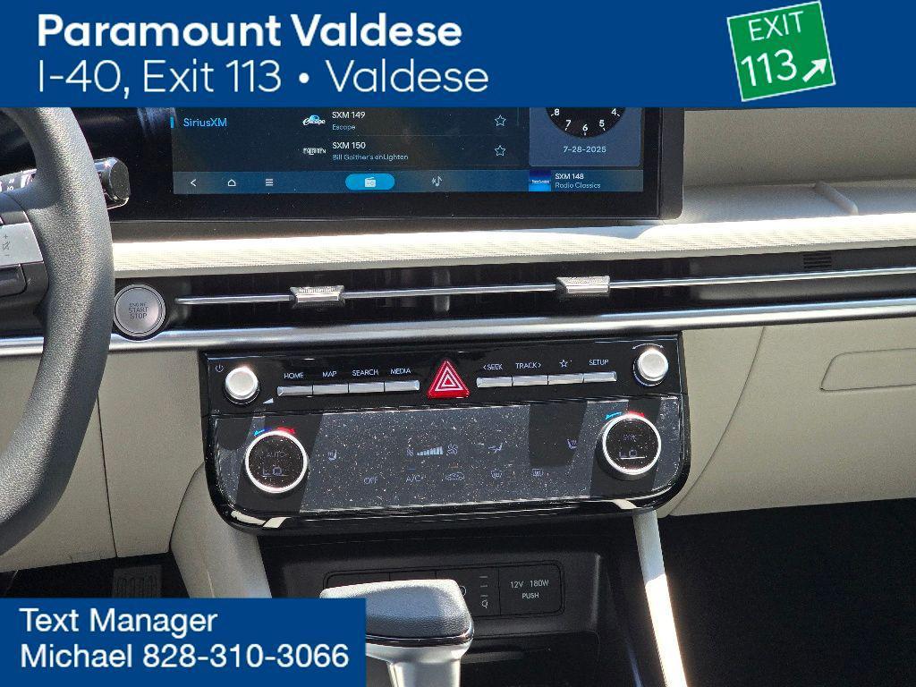 new 2025 Hyundai Tucson car, priced at $29,855