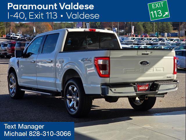 used 2021 Ford F-150 car, priced at $43,750