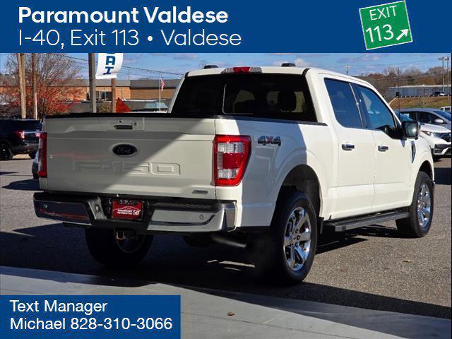 used 2021 Ford F-150 car, priced at $43,750