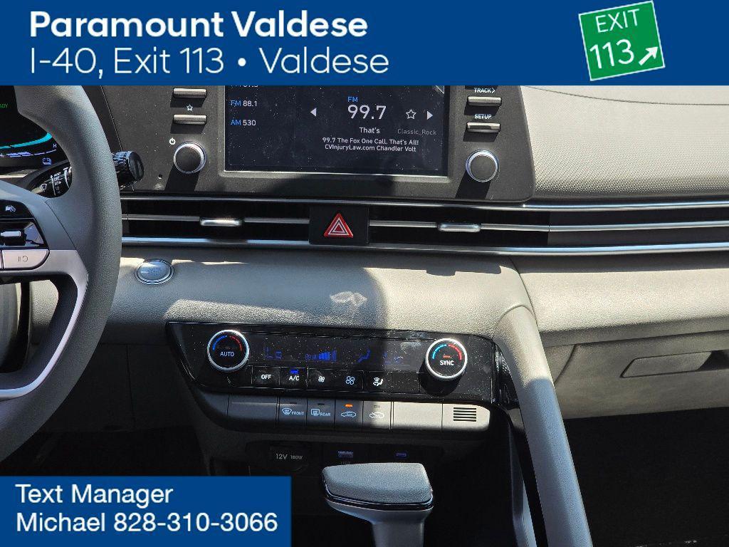 new 2025 Hyundai ELANTRA HEV car, priced at $25,235