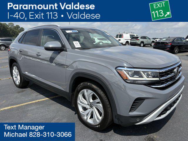 used 2021 Volkswagen Atlas Cross Sport car, priced at $25,993