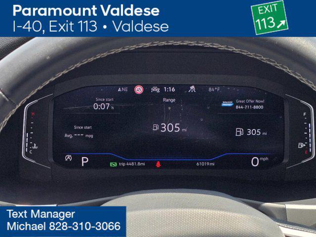 used 2021 Volkswagen Atlas Cross Sport car, priced at $25,993