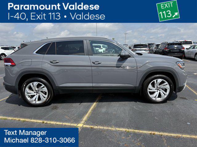 used 2021 Volkswagen Atlas Cross Sport car, priced at $25,993