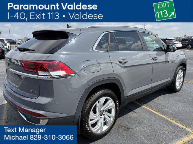 used 2021 Volkswagen Atlas Cross Sport car, priced at $25,993