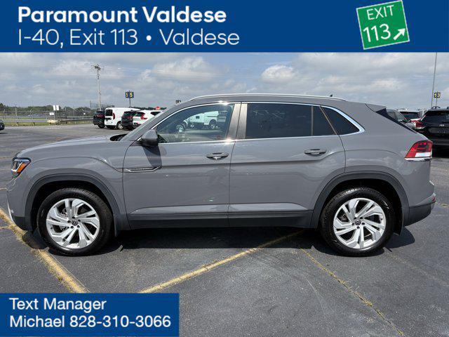 used 2021 Volkswagen Atlas Cross Sport car, priced at $25,993