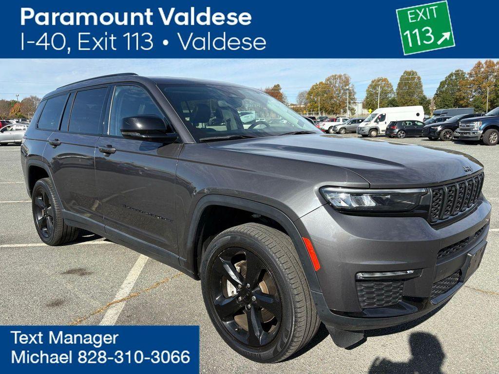 used 2022 Jeep Grand Cherokee L car, priced at $29,180