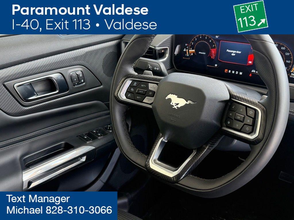 new 2025 Ford Mustang car, priced at $55,515