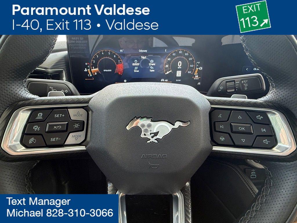 new 2025 Ford Mustang car, priced at $55,515