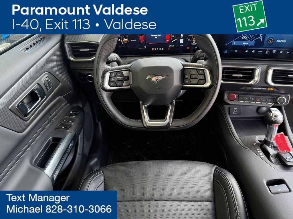 new 2025 Ford Mustang car, priced at $55,515